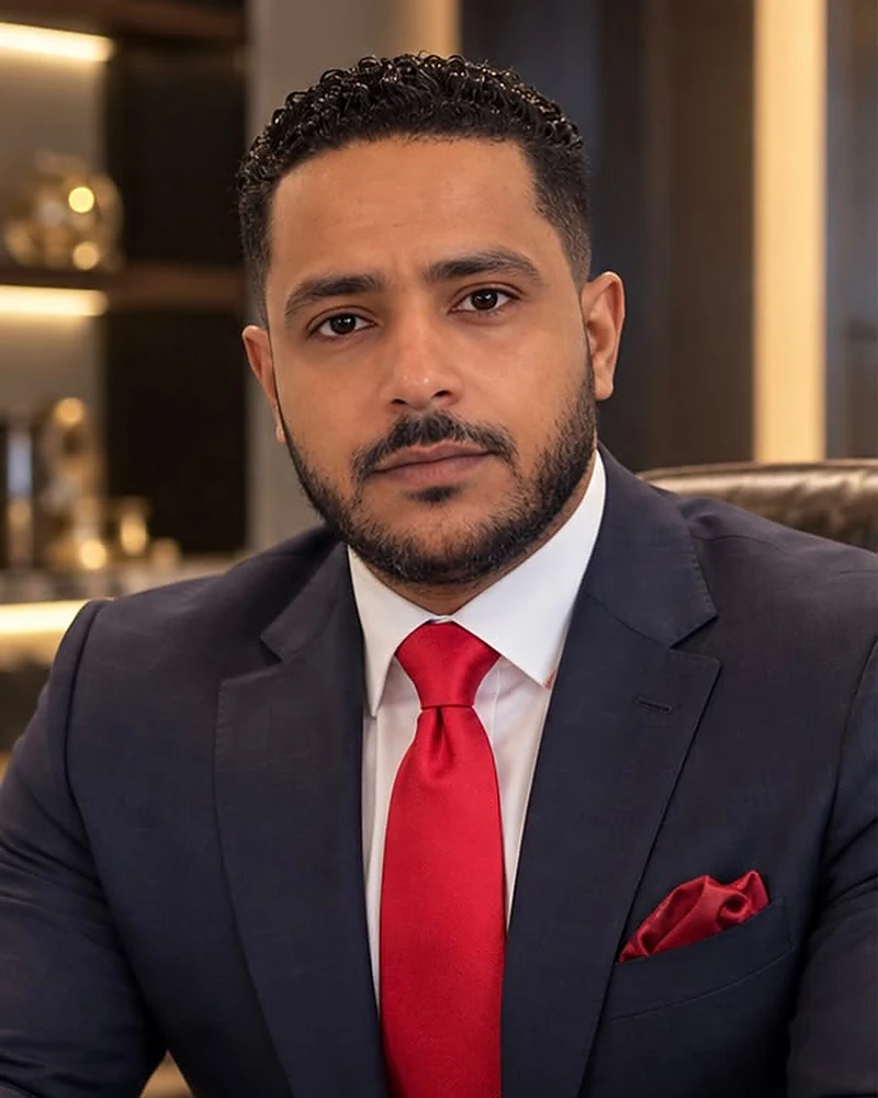 Portrait of Khalid Elarabi, Chief Operating Officer